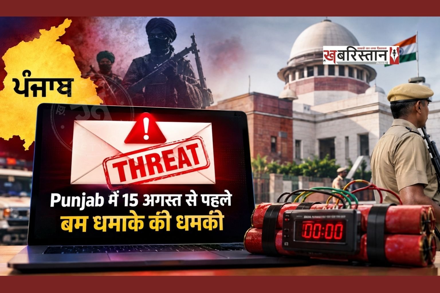 Punjab: Threat of a bomb blast ahead of August 15
