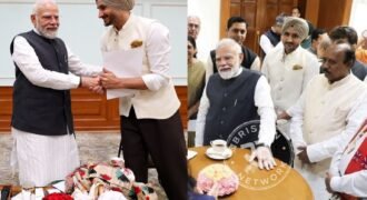 Harbhajan speaks after meeting PM Modi; committed to contributing to a developed India.