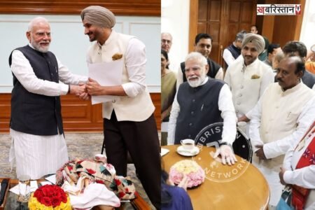 Harbhajan speaks after meeting PM Modi; committed to contributing to a developed India.