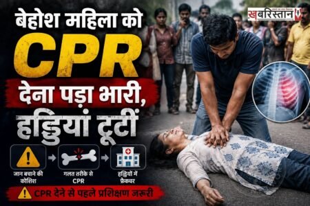 मध्य प्रदेश के मुरैना जिले से एक ऐसा मामला सामने आया है, जिसने लोगों को सही तरीके से CPR देने की जरूरत और जागरूकता पर सोचने को मजबूर कर दिया है। यहां एक महिला शिक्षिका सड़क पर चक्कर आने के कारण बेहोश होकर गिर गईं। आसपास मौजूद लोगों ने बिना स्थिति की पुष्टि किए इसे हार्ट अटैक समझ लिया और उन्हें CPR देना शुरू कर दिया। बाद में डॉक्टरों ने बताया कि महिला को हार्ट अटैक या कार्डियक अरेस्ट नहीं हुआ था, बल्कि गलत तरीके से CPR देने के कारण उनकी दो पसलियां टूट गईं।