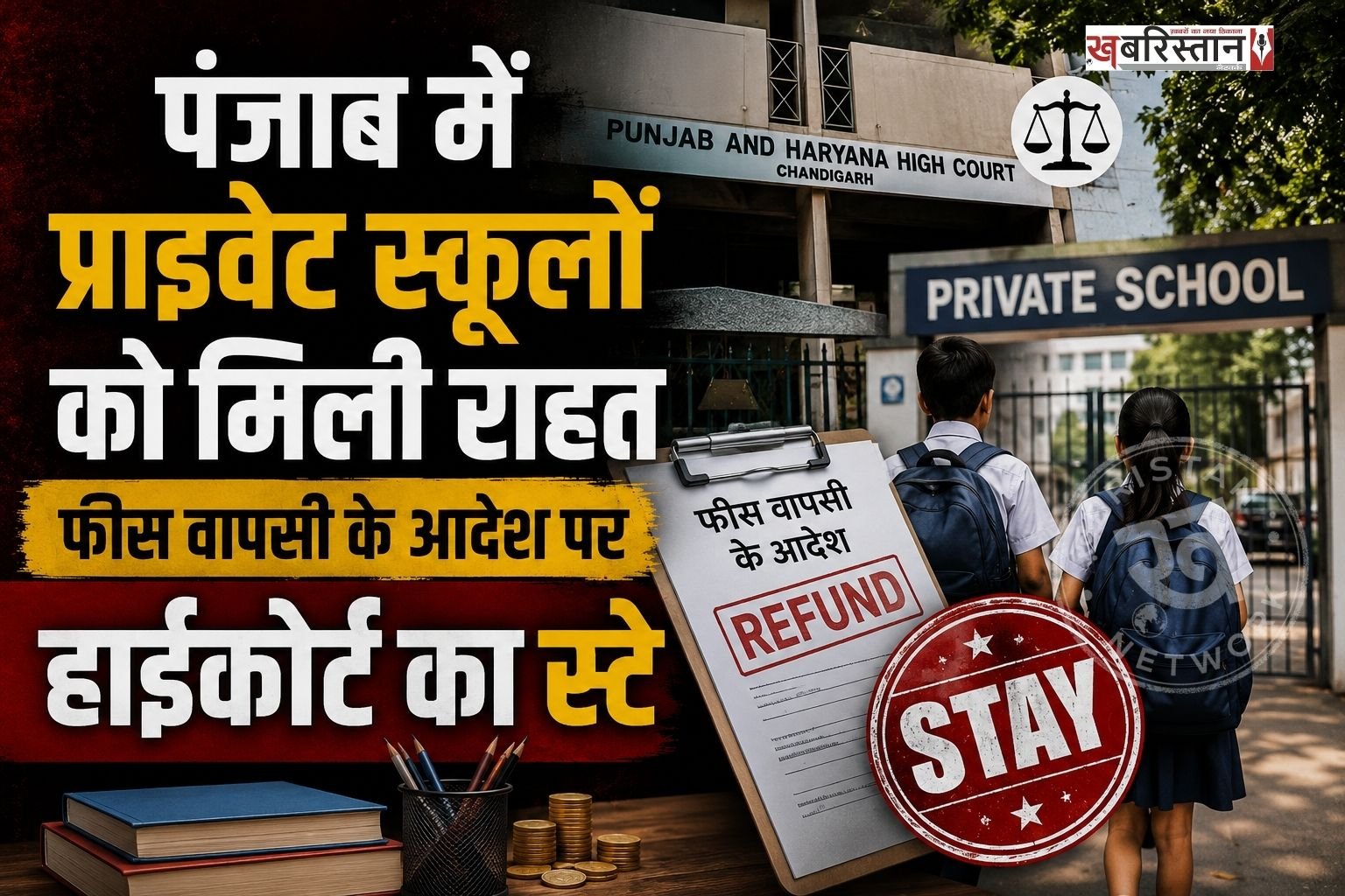 पंजाब सरकार के स्कूलों में 5 फीसदी से अधिक बढ़ाई गई फीस को पेरेंट्स को वापिस करने के मामले में पंजाब एंड हरियाणा हाईकोर्ट ने बड़ा फैसला सुनाया है। हाईकोर्ट ने पंजाब सरकार के इस फैसले पर फिलहाल रोक लगा दी गई है।