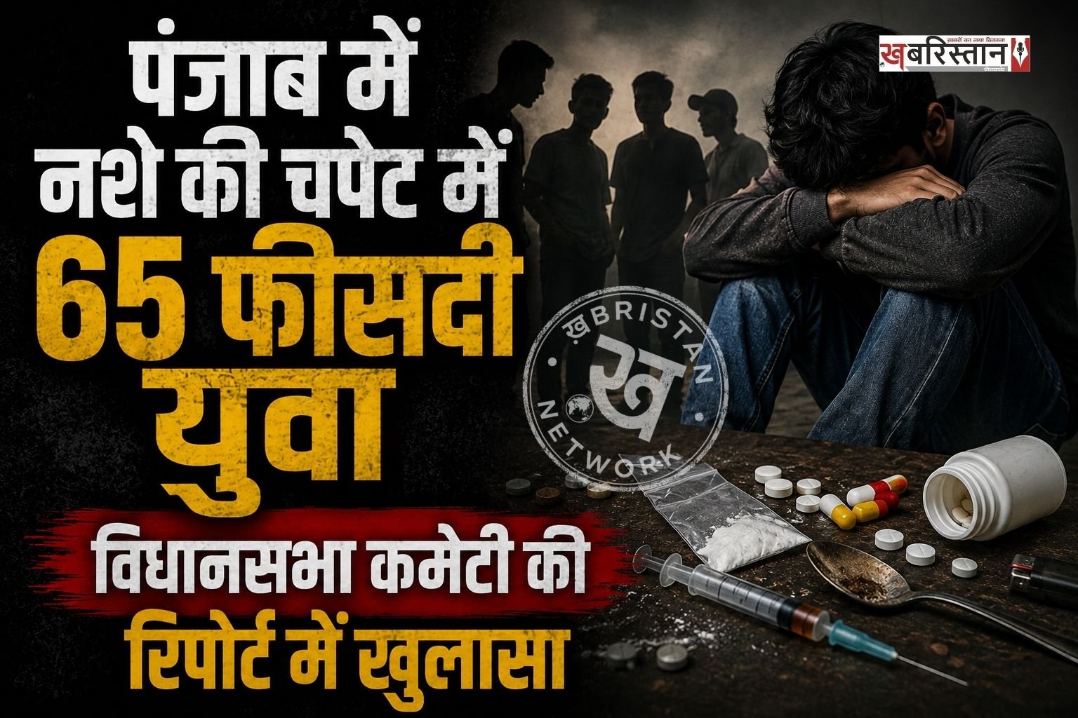 पंजाब में नशे की समस्या को लेकर पंजाब विधानसभा की पंजाब हेल्थ सिस्टम की रिपोर्ट में चौंकाने वाले खुलासे सामने आए हैं। रिपोर्ट के मुताबिक, राज्य में नशे की चपेट में आने वाले कुल लोगों में से 65% लोग 18 से 35 साल की उम्र के बीच के हैं।