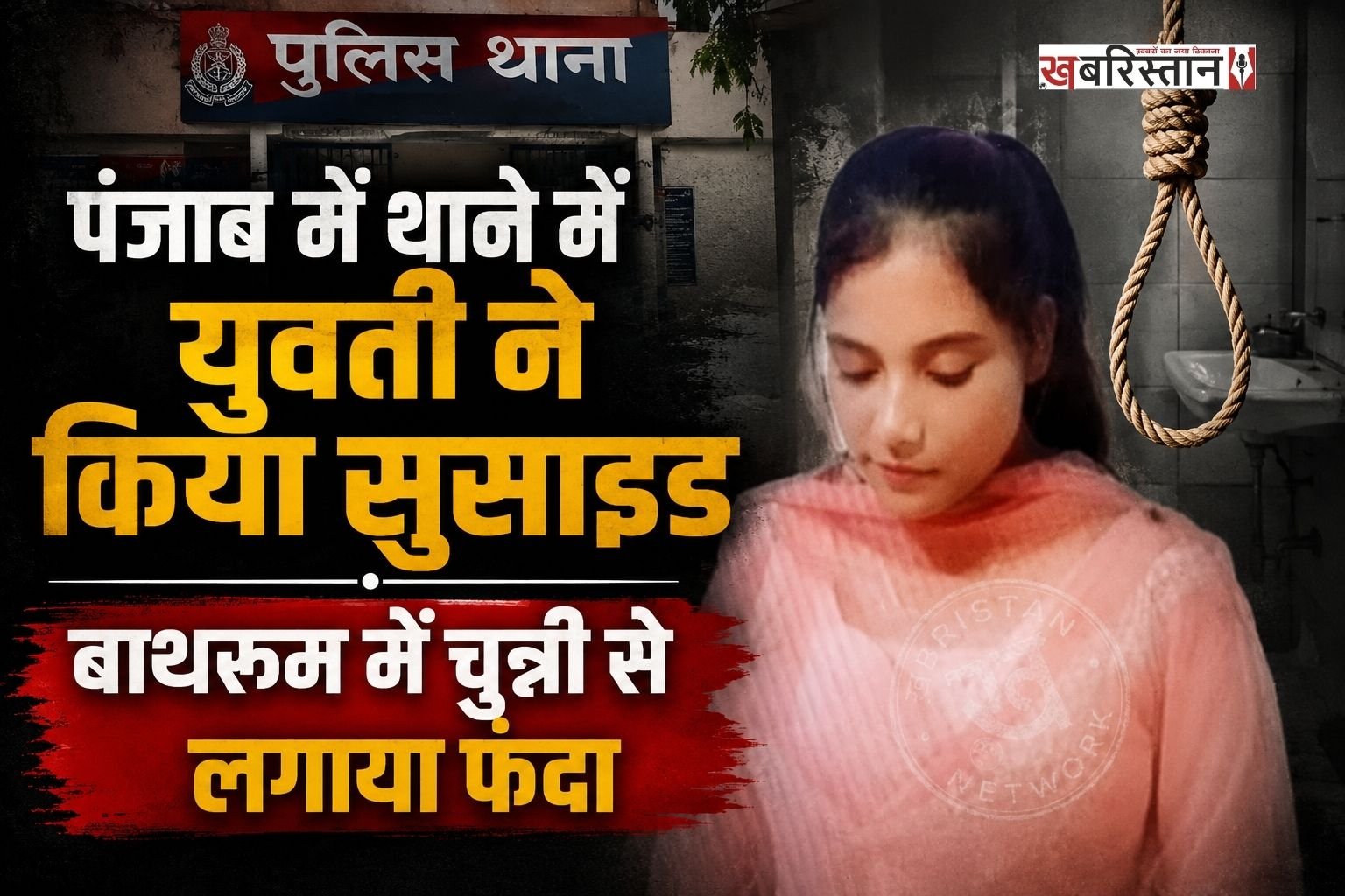 तरनतारन के भिखीविंड थाने में एक युवती ने सुसाइड कर लिया है। मृतका की पहचान राजबीर कौर के रूप में हुई है। पुलिस ने शव को पोस्टमार्टम के लिए भेज दिया है और मामले की जांच शुरू कर दी है।