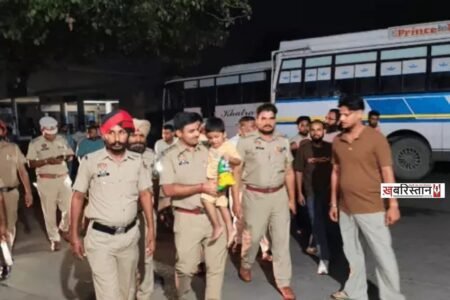 In Jalandhar, a 4-year-old child was recovered within 12 hours; two youths on a scooter had abducted the child.