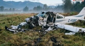 Accident during flight training in Canada