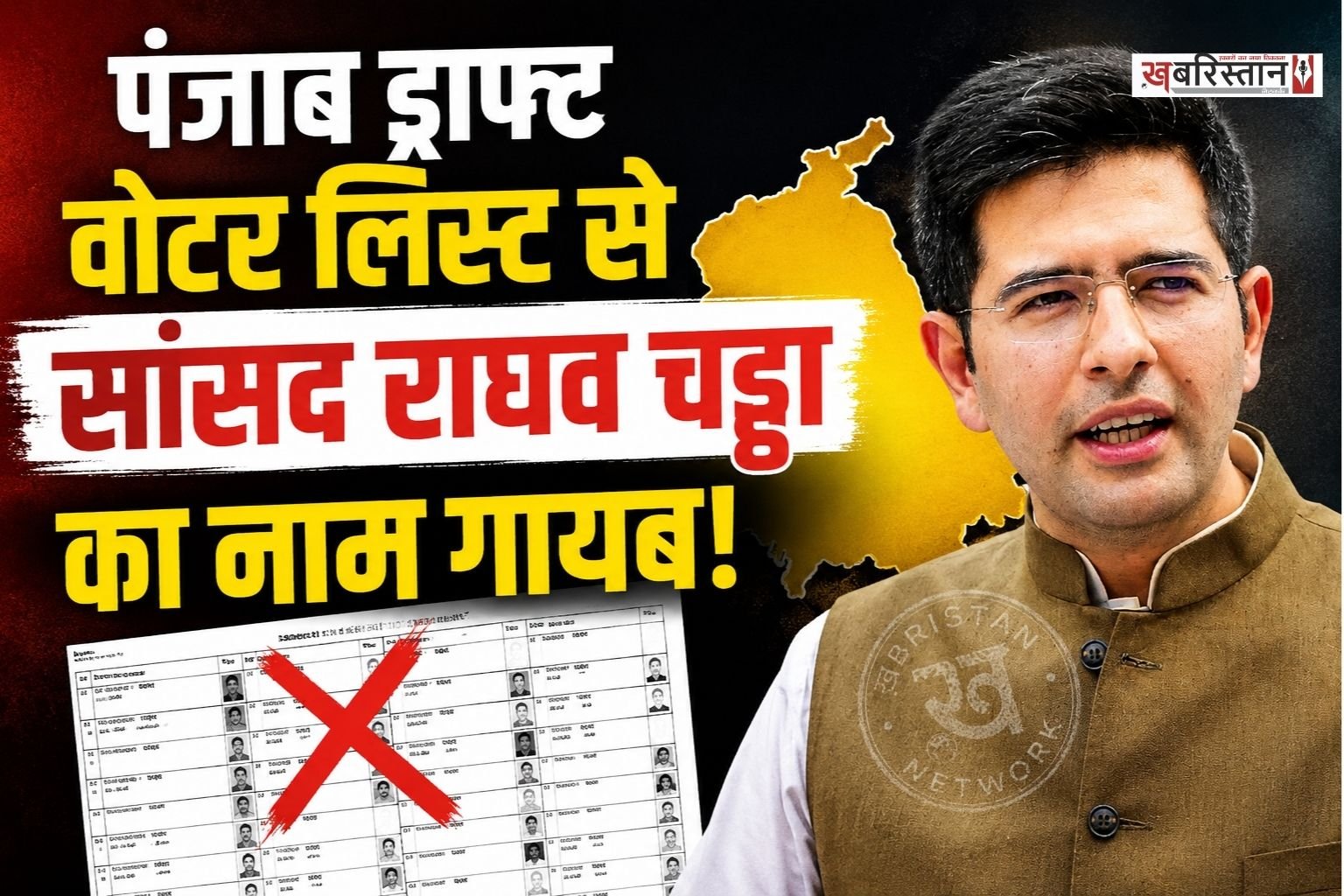 पंजाब में स्पेशल इंटेंसिव रिवीजन (SIR) के तहत जारी हुई ड्राफ्ट वोटर लिस्ट को लेकर राज्य में सियासी पारा चढ़ गया है। इस विवाद का मुख्य केंद्र भाजपा के राज्यसभा सांसद राघव चड्ढा का नाम वोटर लिस्ट से गायब होना है।