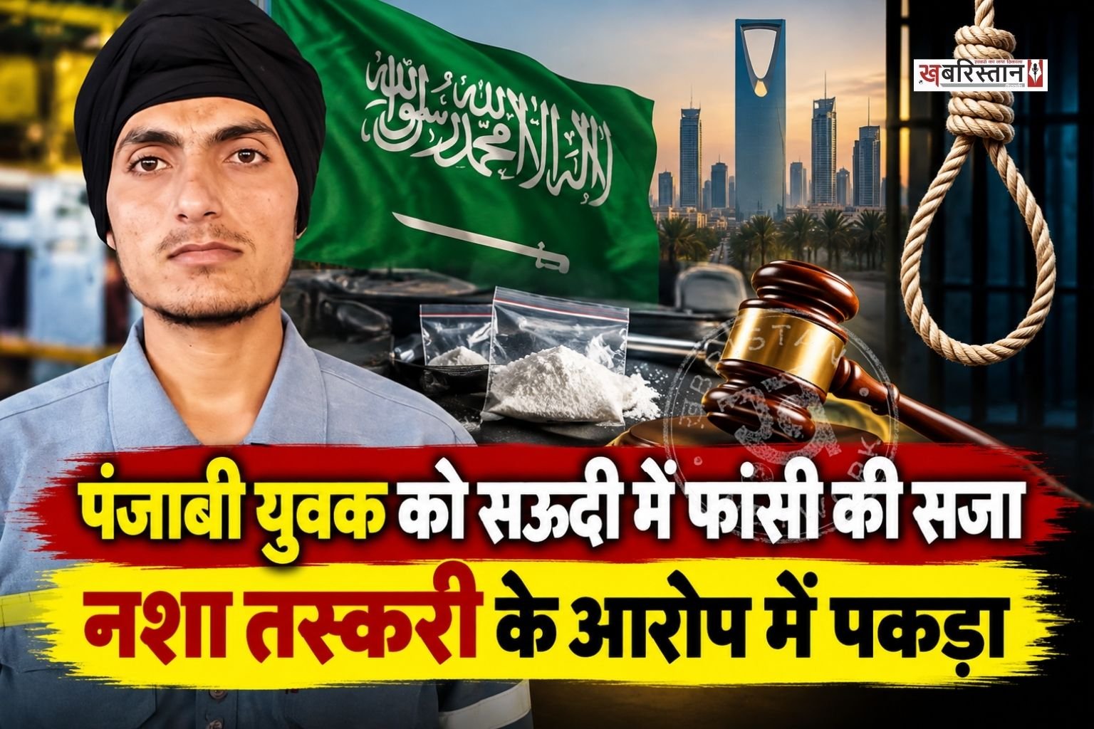 पंजाब के रोपड़ जिले के लोअर पट्टी गांव के रहने वाले युवक गुरप्रीत सिंह को सऊदी अरब में नशा तस्करी के मामले में फांसी की सजा सुनाए जाने की जानकारी सामने आई है। बेटे को फांसी की सजा मिलने की खबर सुनकर परिवार काफी चिंता में है और सरकार से मदद की गुहार लगाई है।