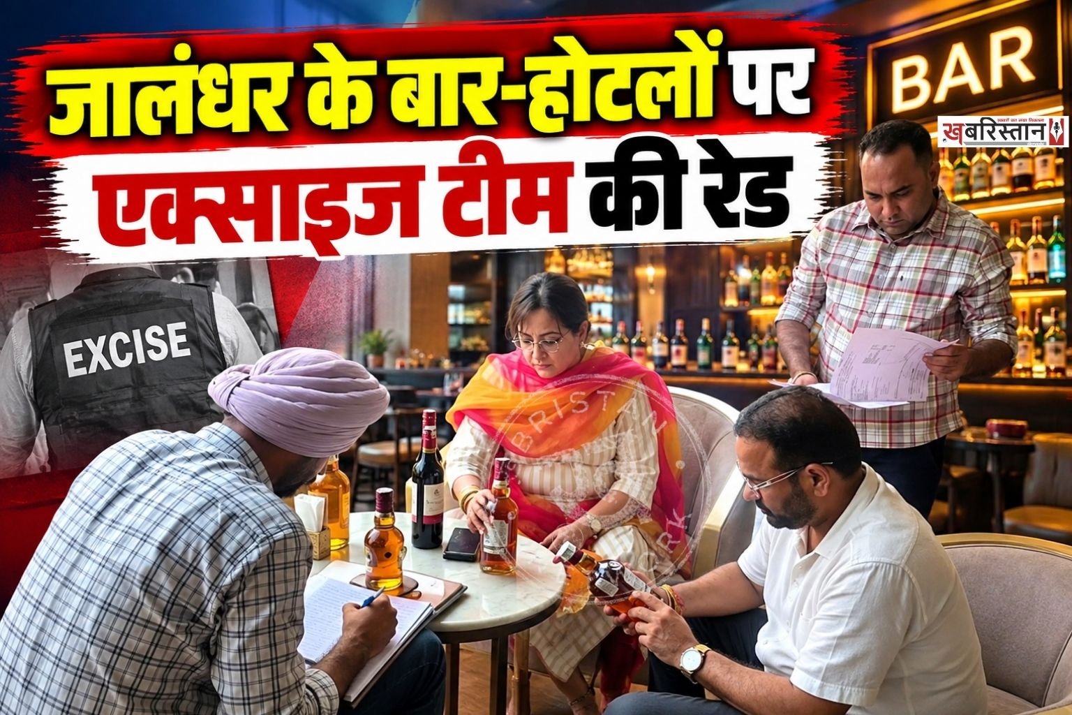 जालंधर में अवैध शराब और आबकारी नियमों के उल्लंघन को रोकने के लिए एक्साइज विभाग ने सख्त रुख अपना लिया है।