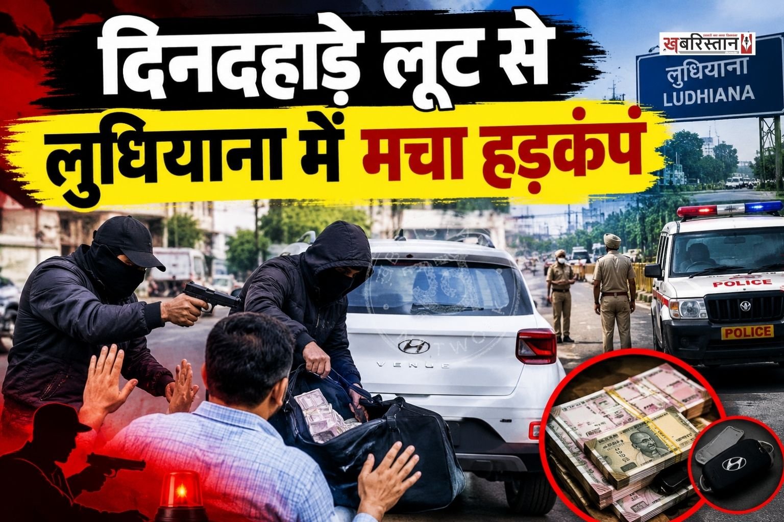 Broad-daylight robbery sparks panic in Ludhiana