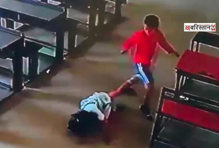 A third-grade student attacked a KG girl on the school premises; she has been referred to PGI in critical condition.