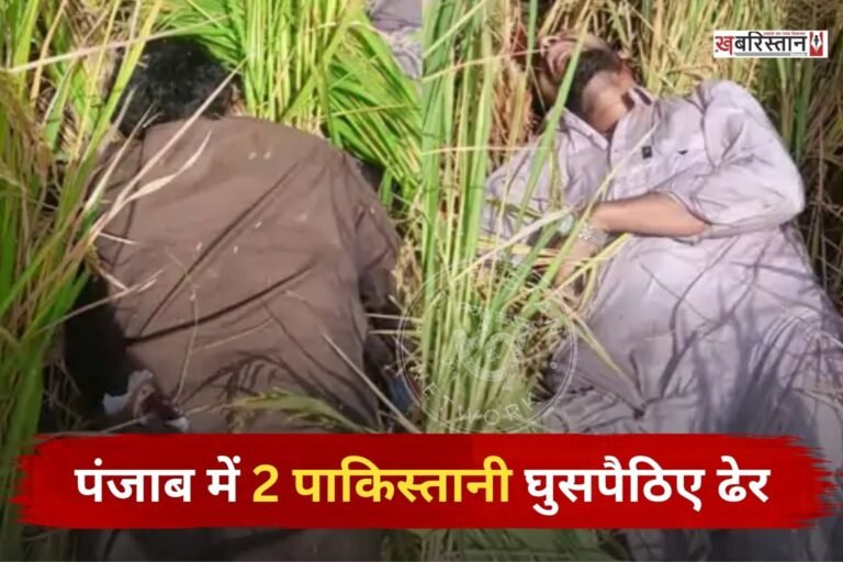 पंजाब के तरनतारन में घुसपैठ करने वाले 2 पाकिस्तानियों को BSF जवानों ने ढेर कर दिया है। दोनों घुसपैठिए राजोके गांव में घुसने की कोशिश कर रहे थे। इसी दौरान BSF जवानों ने उन दोनों को चेतावनी दी और रुकने के लिए कहा।